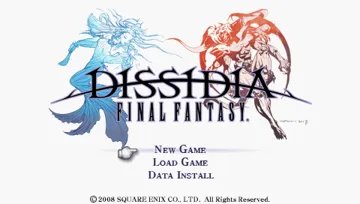 Dissidia Final Fantasy (EU) screen shot title